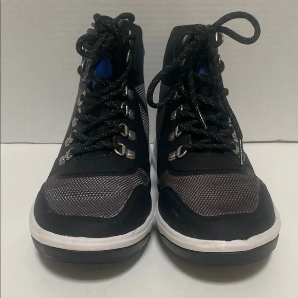 Polo by Ralph Lauren Boys Black/Gray/Blue Boots Size 4 - Picture 2 of 9